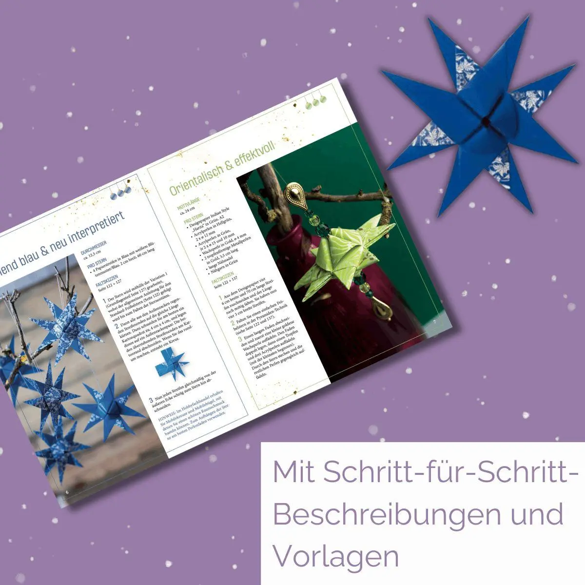 Bild: 9783735854803 | Fröbelsterne zum Verlieben | Vom Klassiker bis zu neuen Variationen