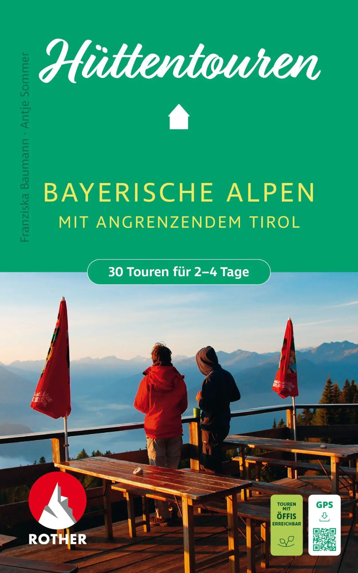 Cover: 9783763334803 | ROTHER Wanderbuch Hüttentouren Bayerische Alpen mit angrenzendem...