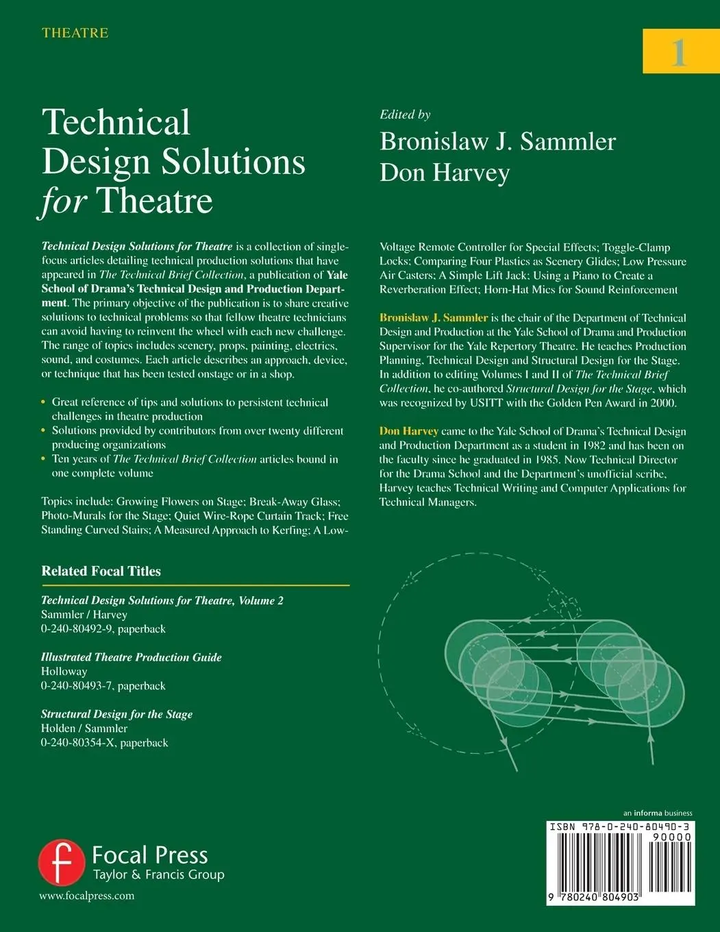 Rückseite: 9780240804903 | Technical Design Solutions for Theatre | Ben Sammler (u. a.) | Buch