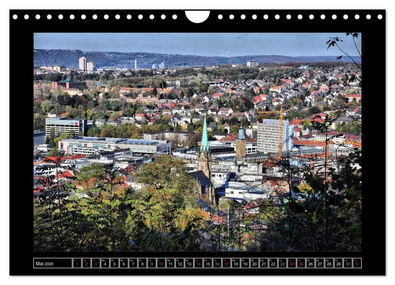 Bild: 9783516674903 | Hagen, das Tor zum Sauerland (Wandkalender 2026 DIN A4 quer),...
