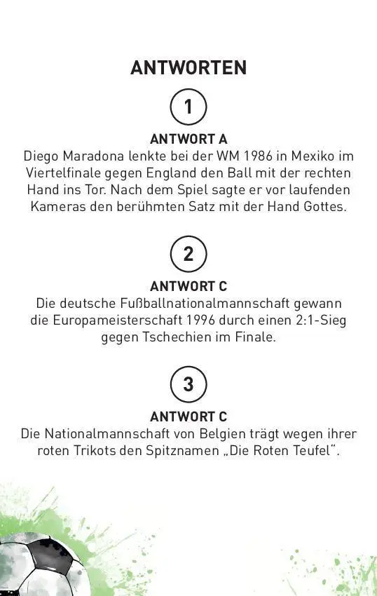 Bild: 9783625194903 | Das große Fußball-Quiz I ab 10 Jahren | Taschenbuch | 104 S. | Deutsch