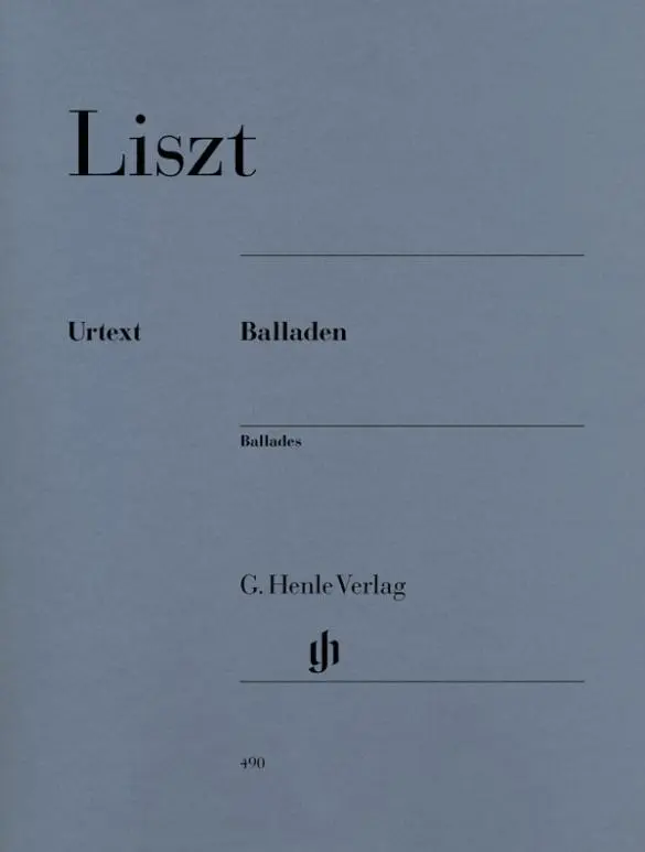 Cover: 9790201804903 | Liszt, Franz - Balladen | Instrumentation: Piano solo | Franz Liszt