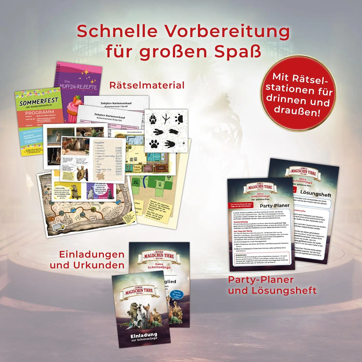 Bild: 4002051685003 | Die Schule der magischen Tiere - Der Film: Deine Schnitzeljagd | Spiel