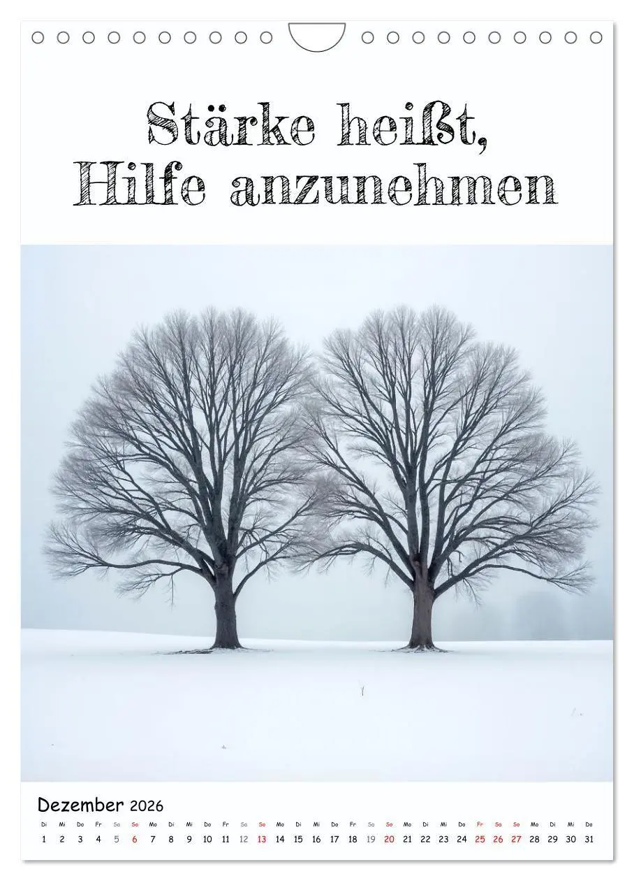 Bild: 9783516705003 | Positiv denken - Kalender für mehr Selbstvertrauen (Wandkalender...