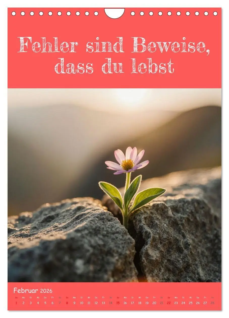 Bild: 9783516705003 | Positiv denken - Kalender für mehr Selbstvertrauen (Wandkalender...