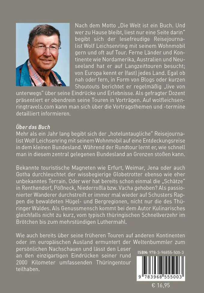 Rückseite: 9783968555003 | Thüringen - ReiseMomente | Wolf Leichsenring | Taschenbuch | 256 S.