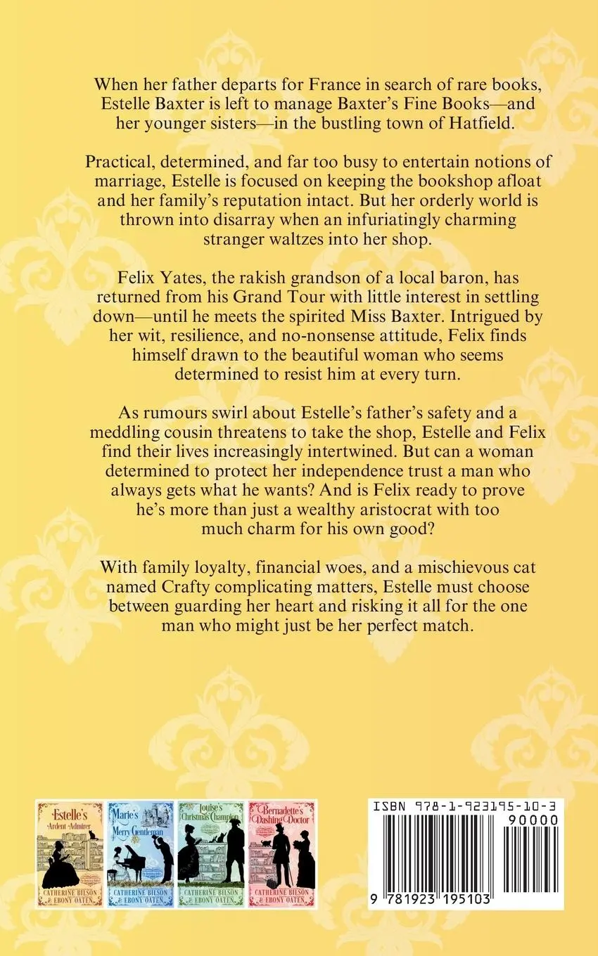 Rückseite: 9781923195103 | Estelle's Ardent Admirer | A Sweet Regency Romance | Bilson (u. a.)