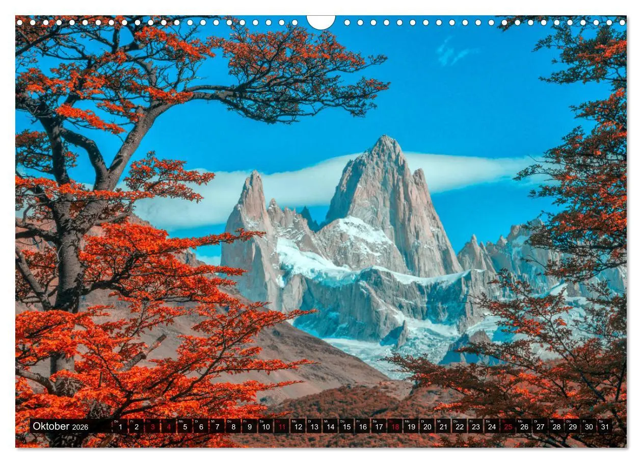 Bild: 9783457775103 | Patagonien und Feuerland (Wandkalender 2026 DIN A3 quer), CALVENDO...