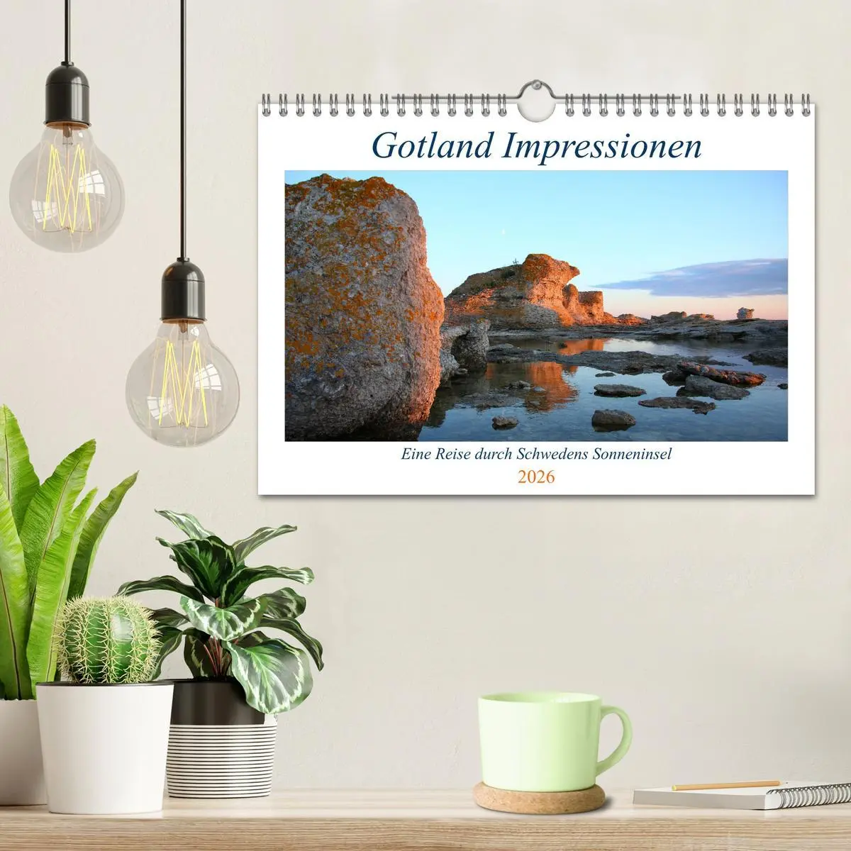 Bild: 9783457915103 | Gotland Impressionen (Wandkalender 2026 DIN A4 quer), CALVENDO...