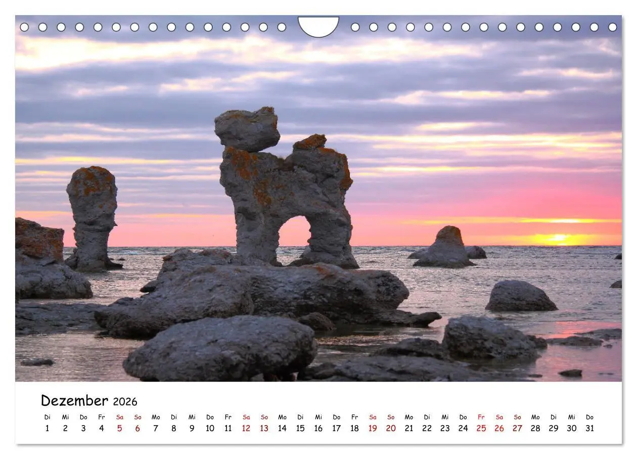 Bild: 9783457915103 | Gotland Impressionen (Wandkalender 2026 DIN A4 quer), CALVENDO...