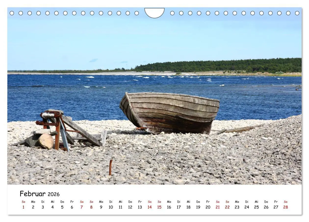 Bild: 9783457915103 | Gotland Impressionen (Wandkalender 2026 DIN A4 quer), CALVENDO...
