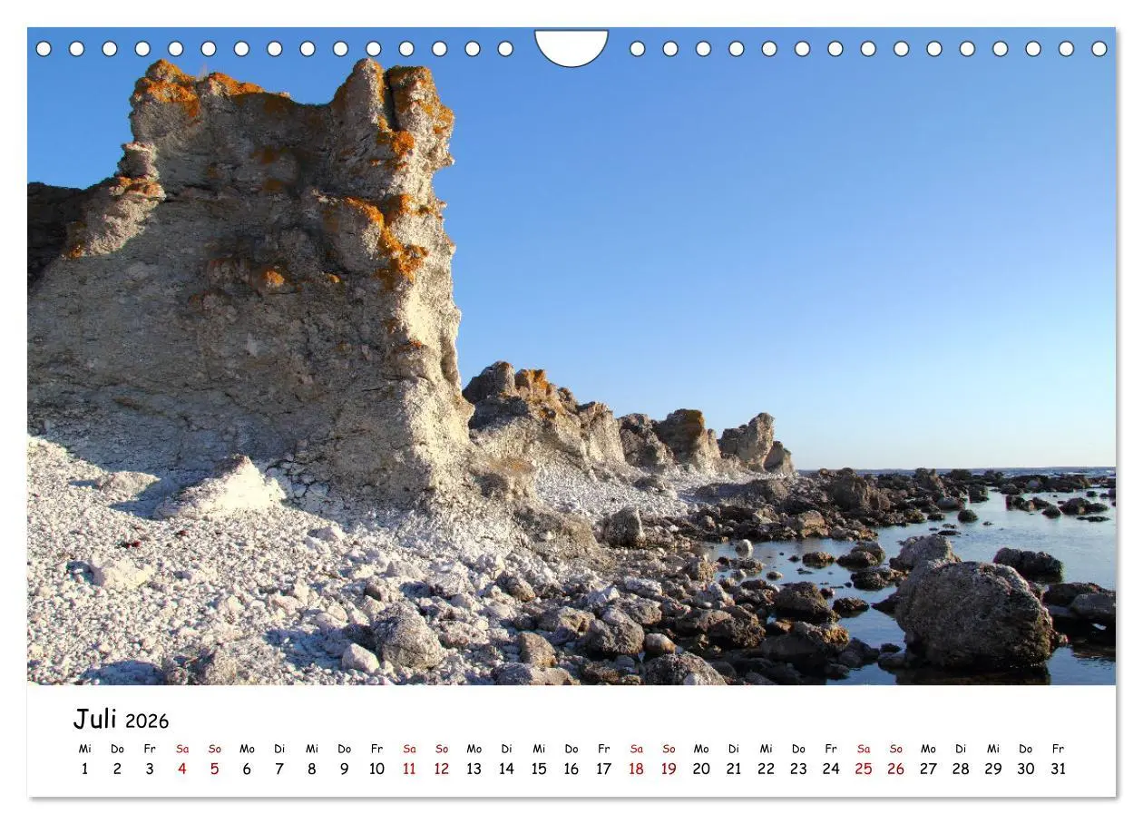 Bild: 9783457915103 | Gotland Impressionen (Wandkalender 2026 DIN A4 quer), CALVENDO...