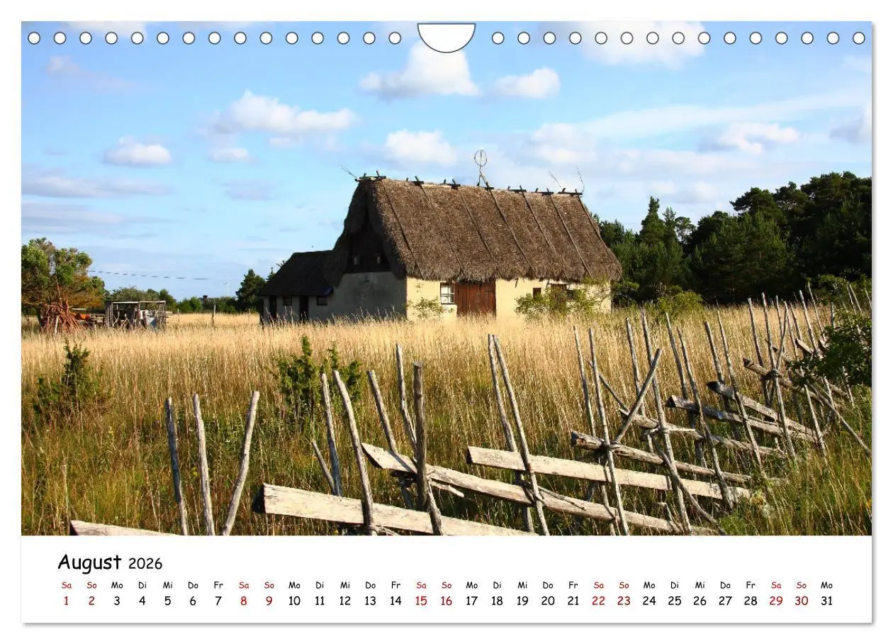 Bild: 9783457915103 | Gotland Impressionen (Wandkalender 2026 DIN A4 quer), CALVENDO...