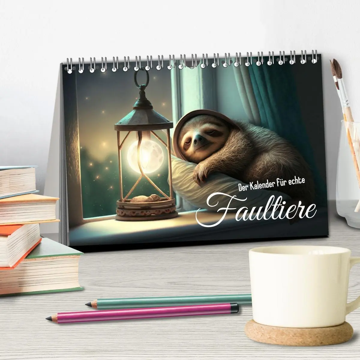 Bild: 9783569335103 | Der Kalender für echte Faultiere (Tischkalender 2027 DIN A5 quer),...
