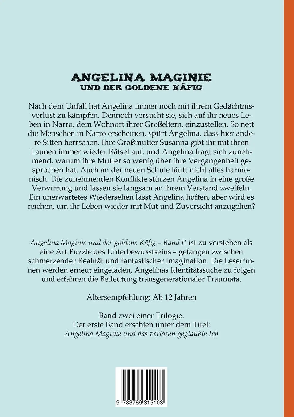 Rückseite: 9783769315103 | Angelina Maginie | und der goldene Käfig | Iw Aziz | Taschenbuch