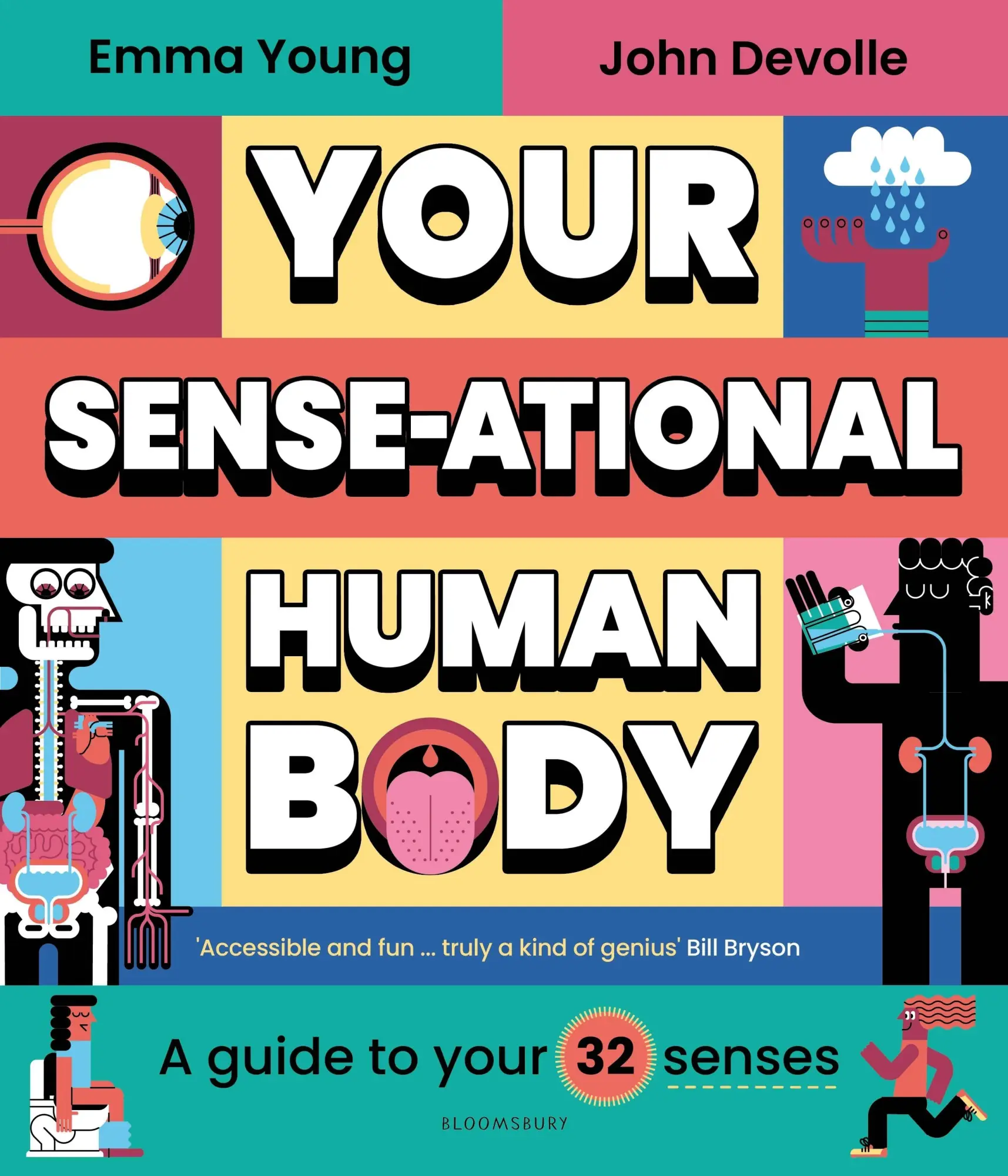 Cover: 9781526645203 | Your SENSE-ational Human Body | A Sensational Guide to Your 32 Senses