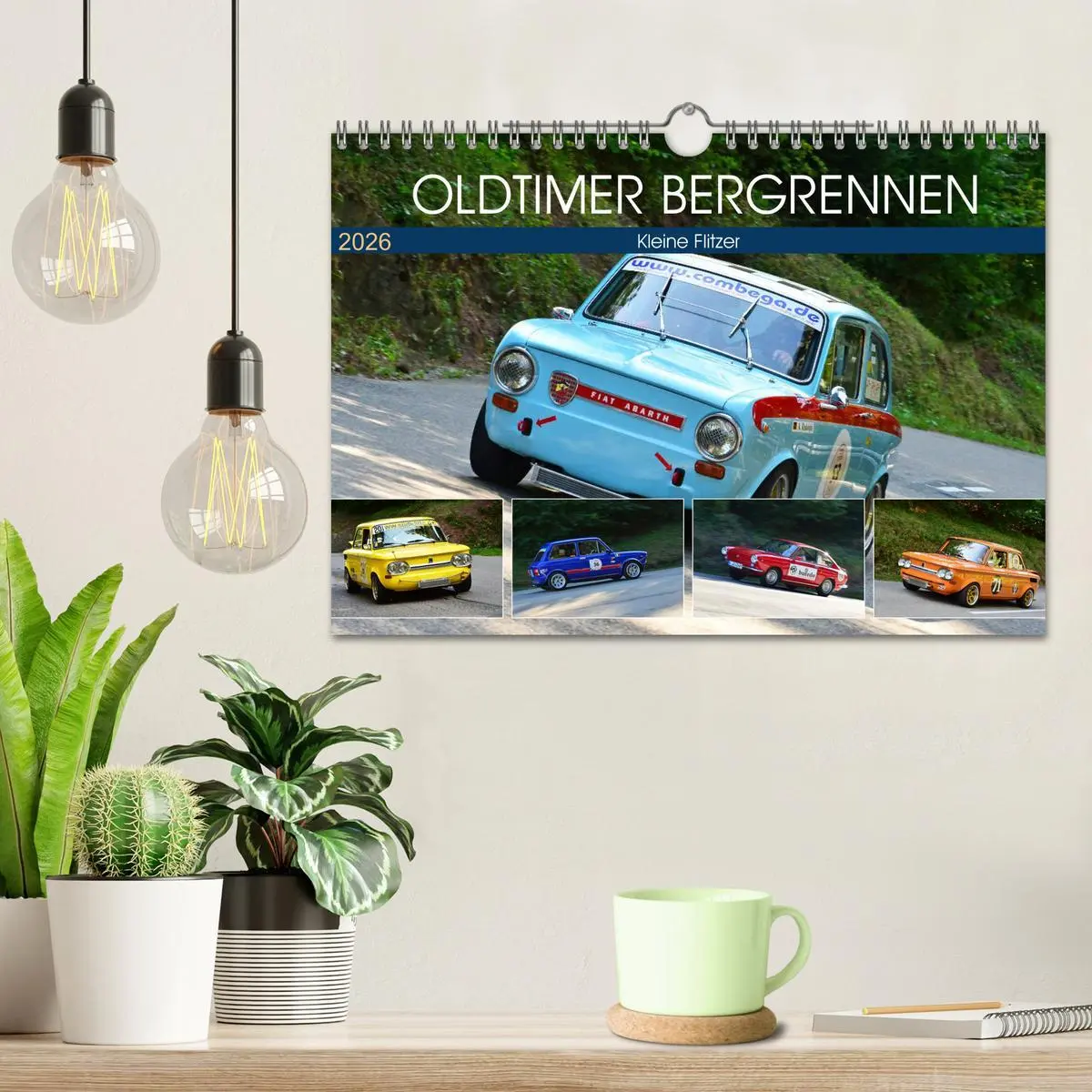 Bild: 9783457765203 | OLDTIMER BERGRENNEN - Kleine Flitzer (Wandkalender 2026 DIN A4...