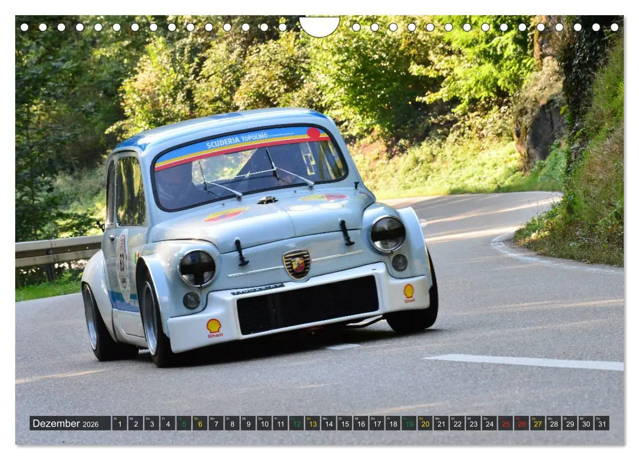 Bild: 9783457765203 | OLDTIMER BERGRENNEN - Kleine Flitzer (Wandkalender 2026 DIN A4...
