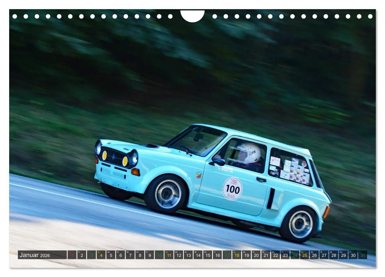 Bild: 9783457765203 | OLDTIMER BERGRENNEN - Kleine Flitzer (Wandkalender 2026 DIN A4...