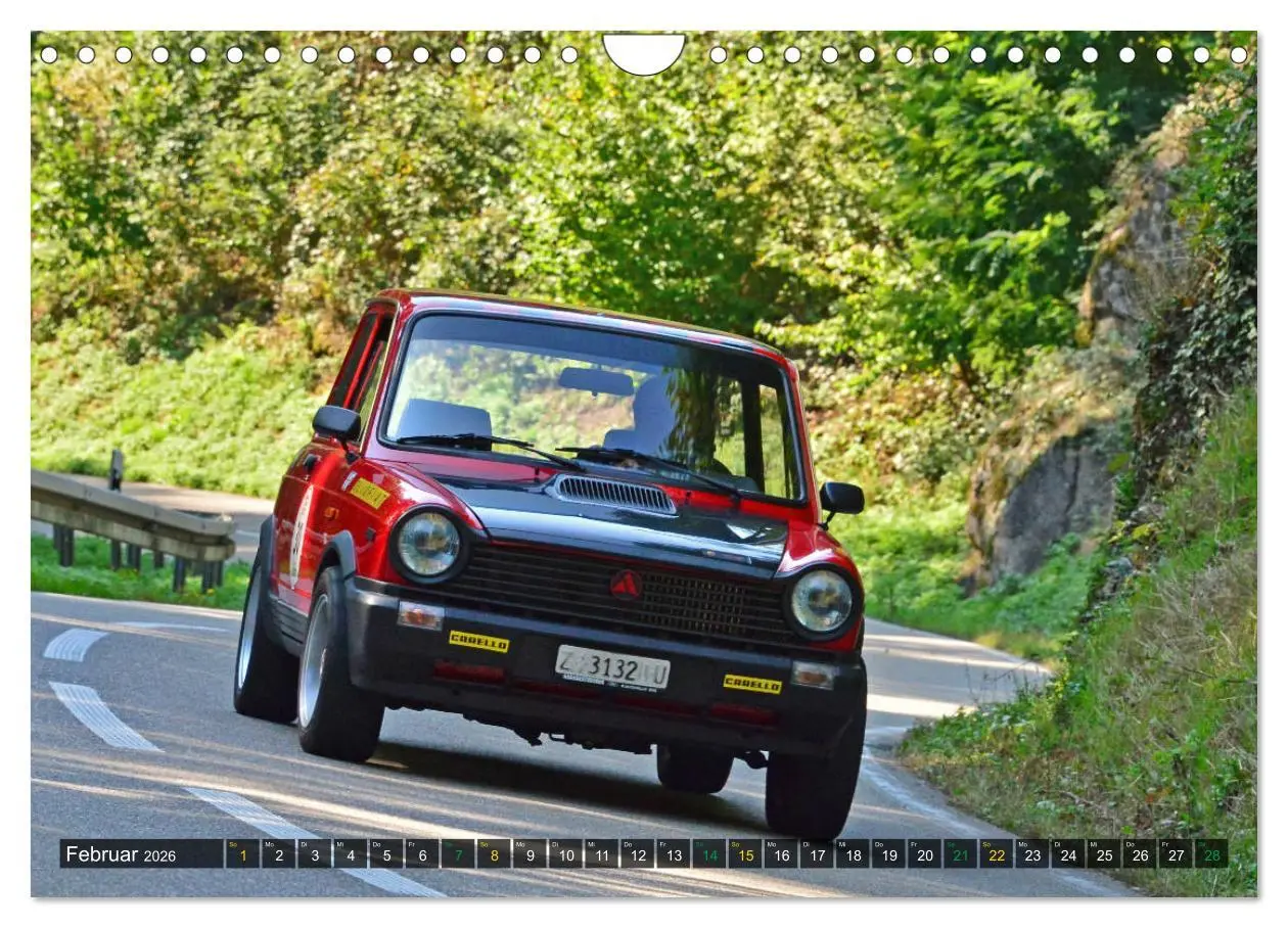 Bild: 9783457765203 | OLDTIMER BERGRENNEN - Kleine Flitzer (Wandkalender 2026 DIN A4...