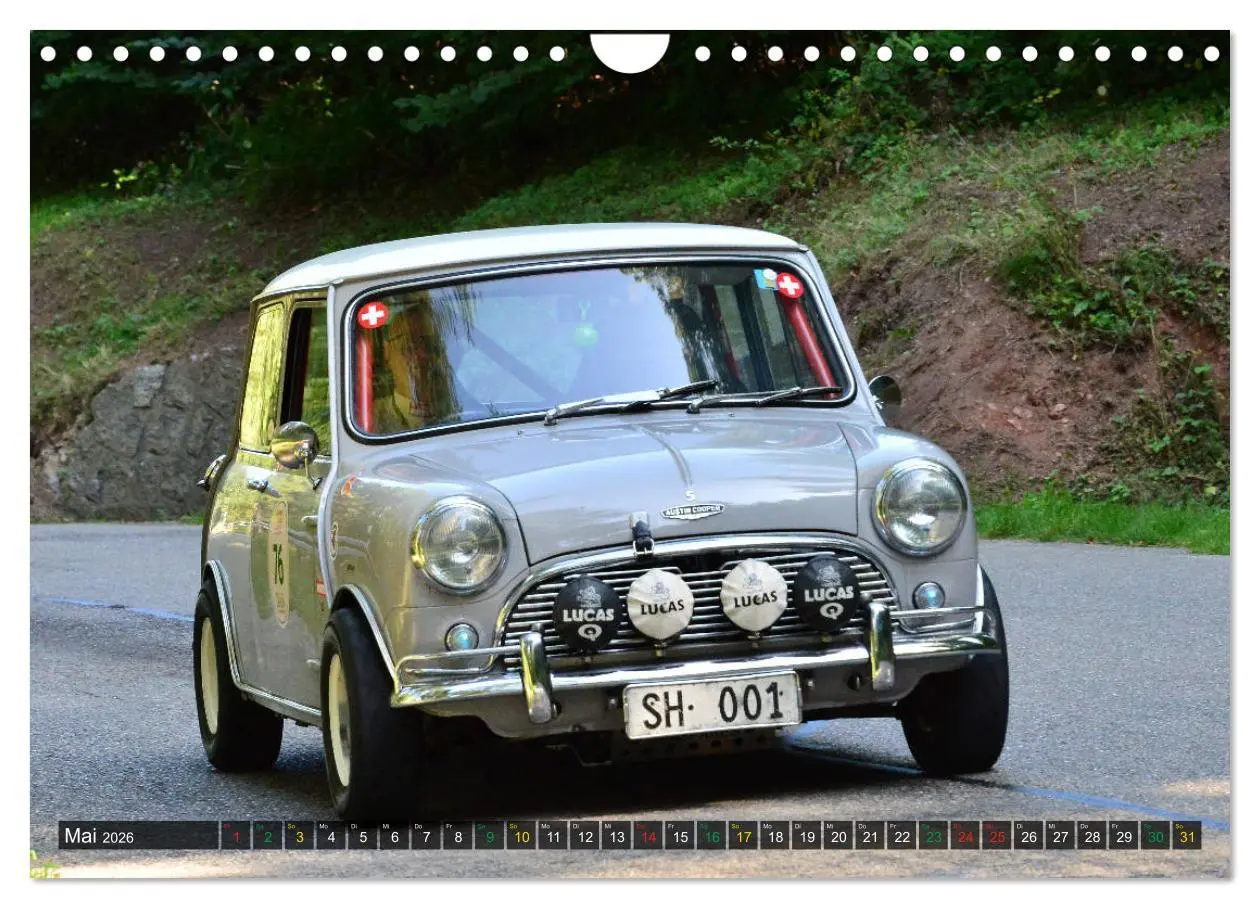 Bild: 9783457765203 | OLDTIMER BERGRENNEN - Kleine Flitzer (Wandkalender 2026 DIN A4...