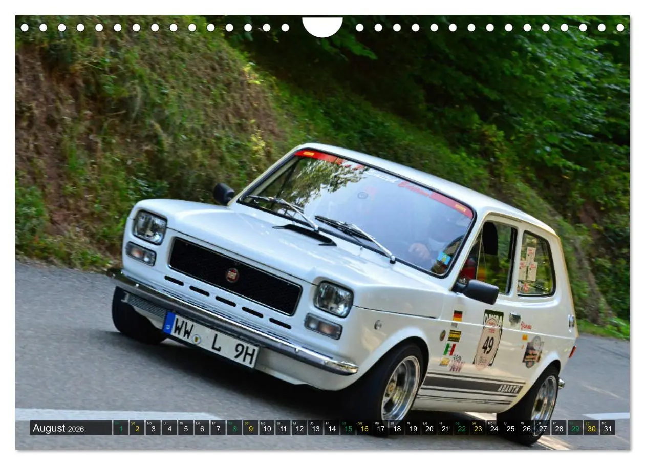 Bild: 9783457765203 | OLDTIMER BERGRENNEN - Kleine Flitzer (Wandkalender 2026 DIN A4...