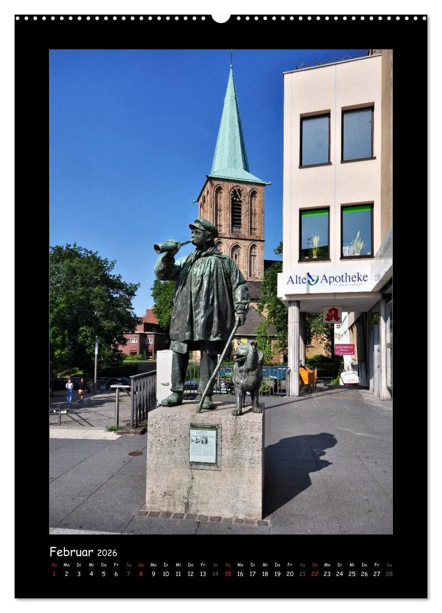 Bild: 9783516475203 | Bochum (hochwertiger Premium Wandkalender 2026 DIN A2 hoch),...