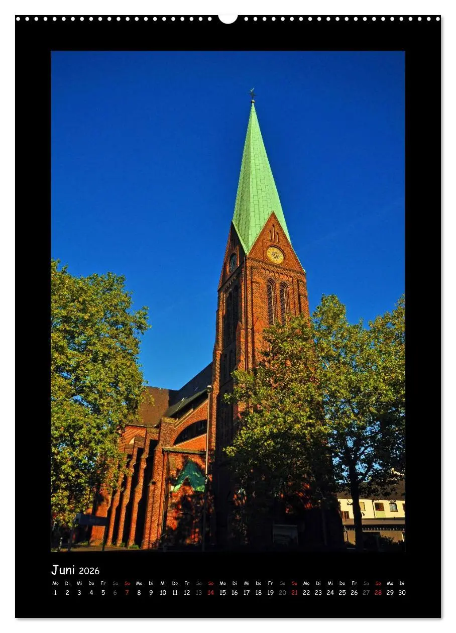 Bild: 9783516475203 | Bochum (hochwertiger Premium Wandkalender 2026 DIN A2 hoch),...