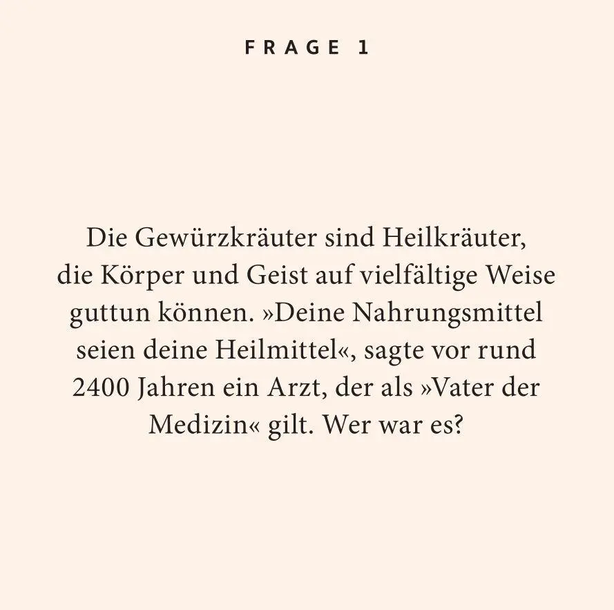 Bild: 9783899785203 | Gewürze-Quiz | Birte Stährmann (u. a.) | Taschenbuch | Quiz im Quadrat