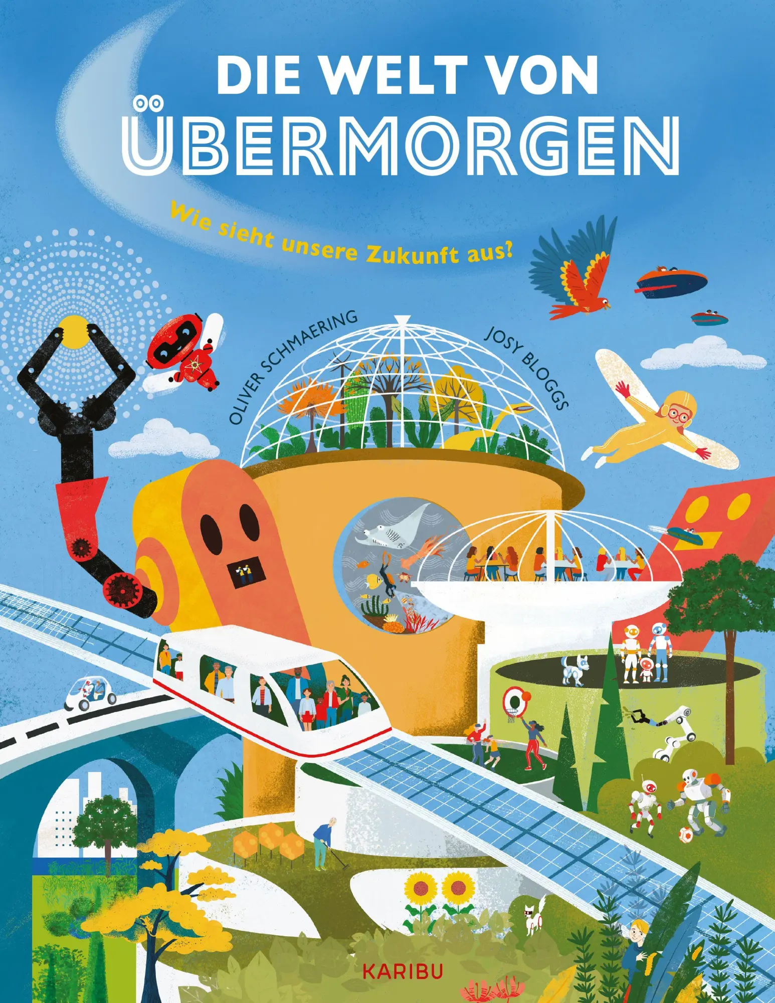 Cover: 9783961295203 | Die Welt von übermorgen - Wie sieht unsere Zukunft aus? | Schmaering