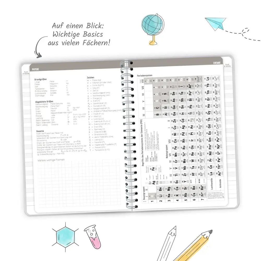 Bild: 9783988025203 | Trötsch Gymnasialplaner Light 25/26 | Trötsch Verlag GmbH &amp; Co. KG