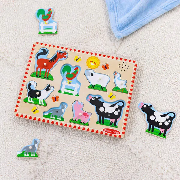 Bild: 681147005303 | MPZ Bauernhoftiere Sound Puzzle | Karton | 53030 | Deutsch | 2025