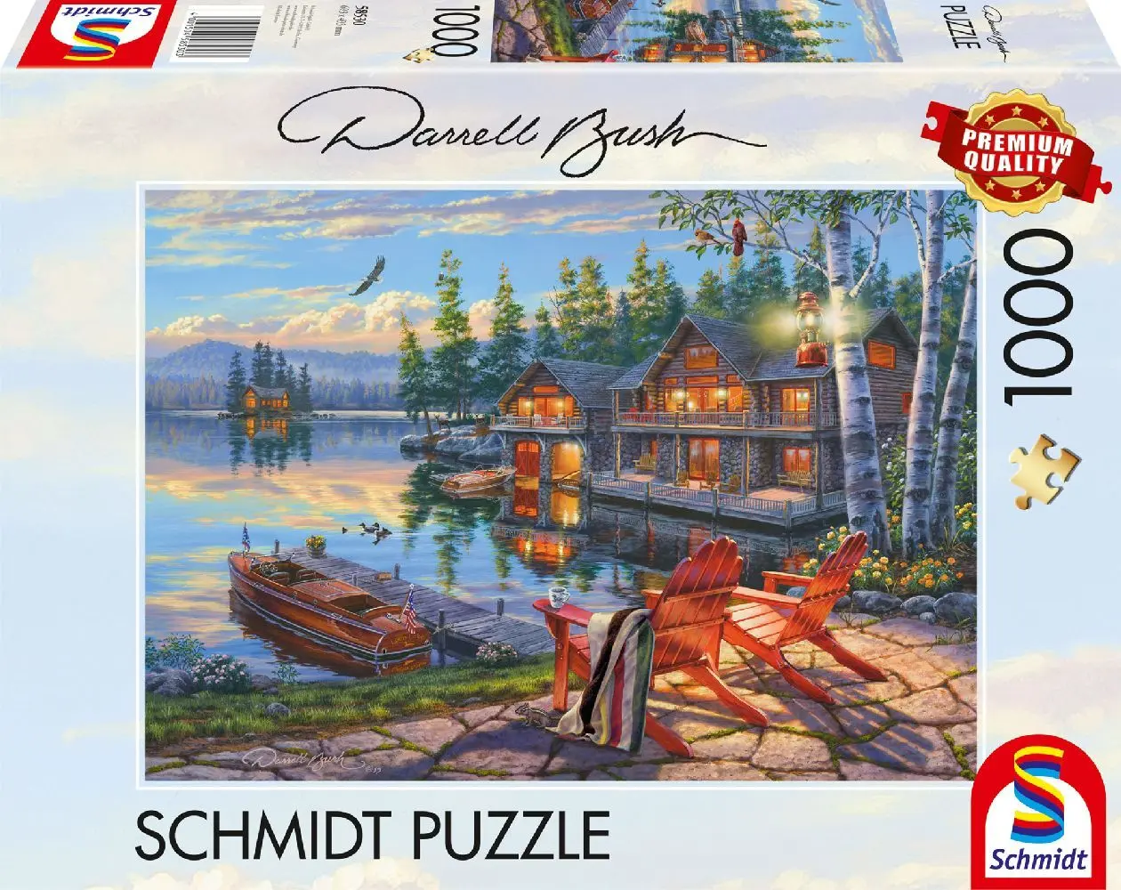Cover: 4001504585303 | Seeufer am Loon Lake, New York | Spiel | Schachtel | 58530 | Deutsch