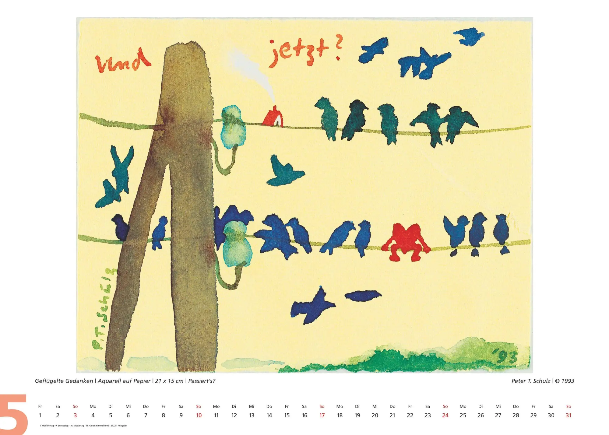 Bild: 4069095005303 | Herzklopen - Petoschu | Peter-T. Schulz | Kalender | 13 S. | Deutsch