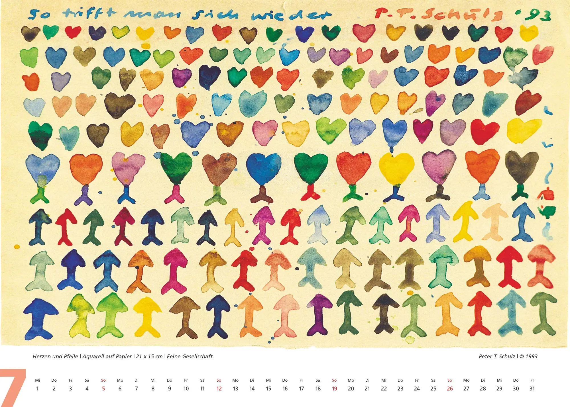 Bild: 4069095005303 | Herzklopen - Petoschu | Peter-T. Schulz | Kalender | 13 S. | Deutsch