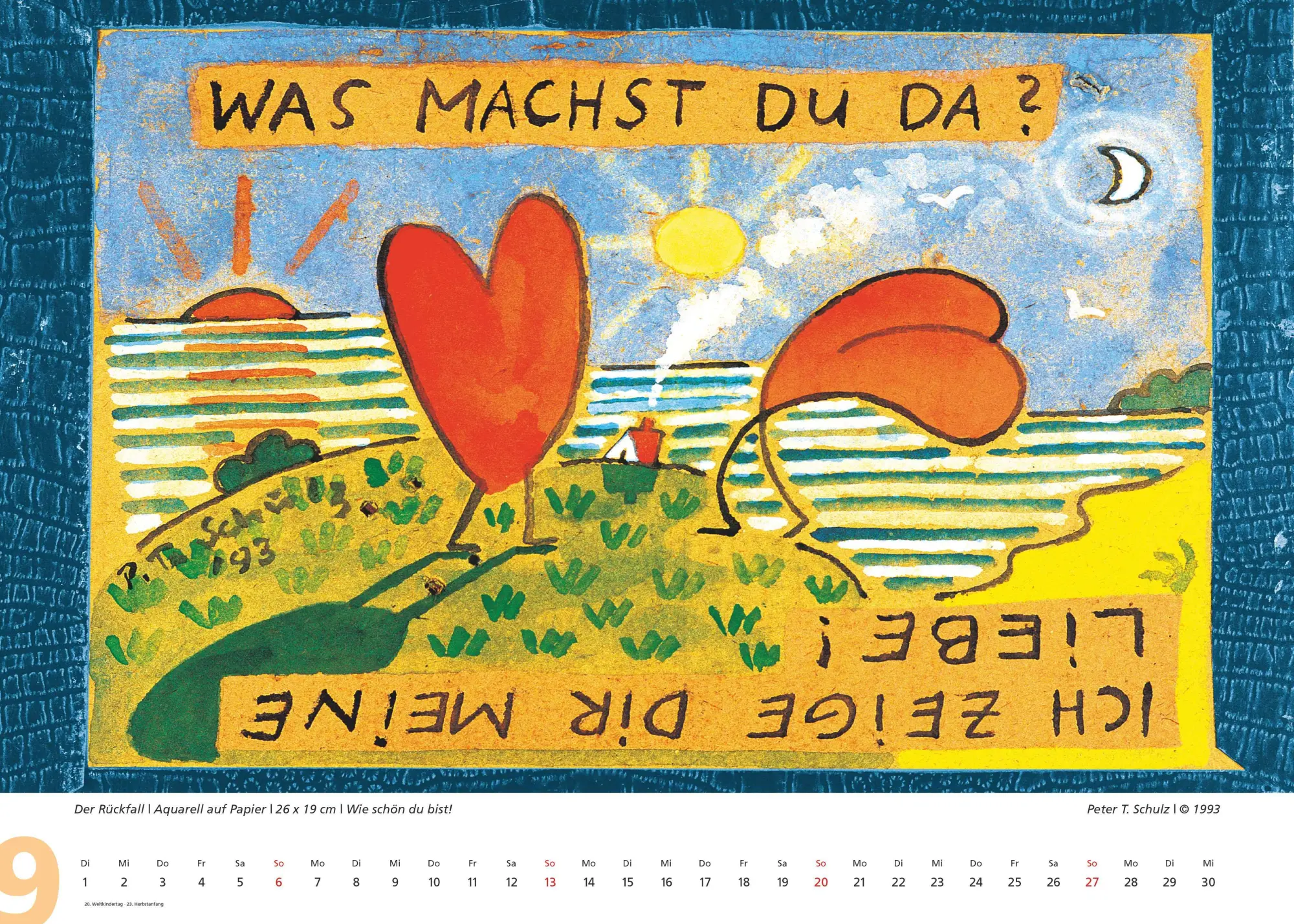 Bild: 4069095005303 | Herzklopen - Petoschu | Peter-T. Schulz | Kalender | 13 S. | Deutsch