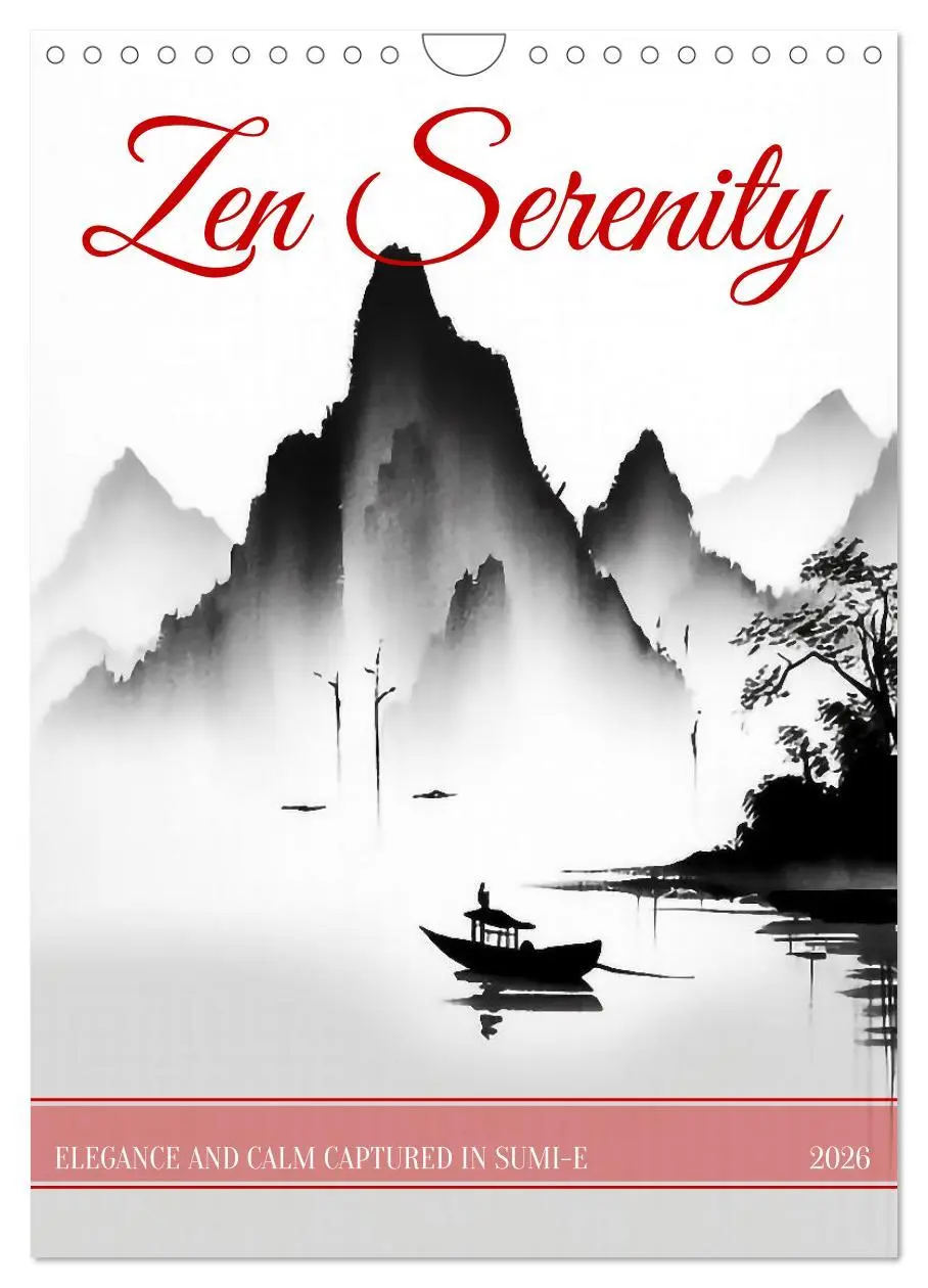 Cover: 9783516535303 | Zen Serenity (Wall Calendar 2026 DIN A4 portrait), CALVENDO 12...