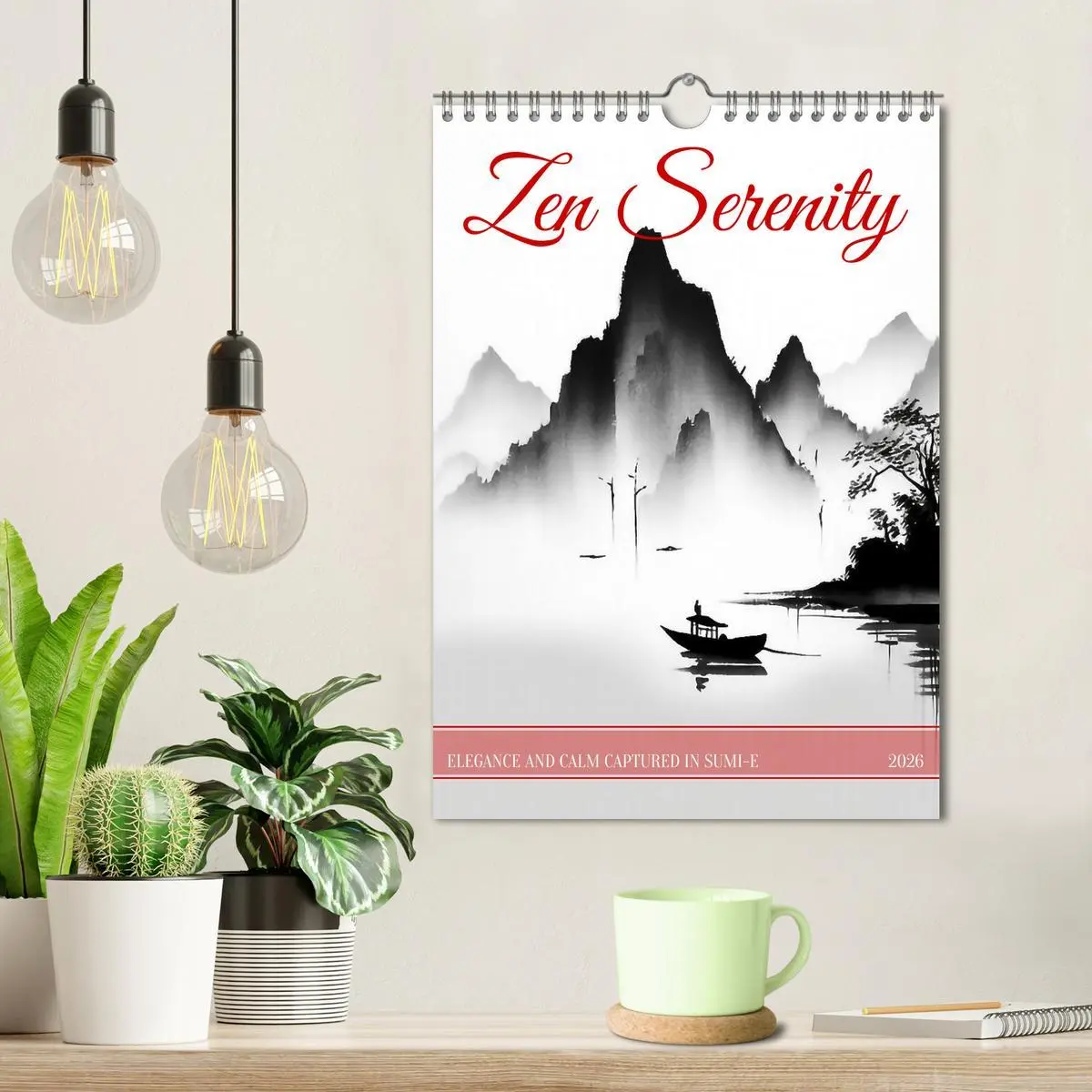 Bild: 9783516535303 | Zen Serenity (Wall Calendar 2026 DIN A4 portrait), CALVENDO 12...