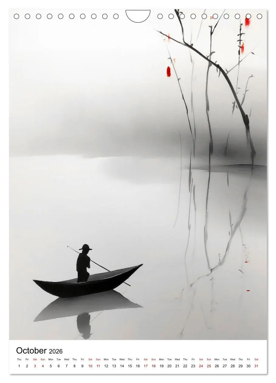 Bild: 9783516535303 | Zen Serenity (Wall Calendar 2026 DIN A4 portrait), CALVENDO 12...