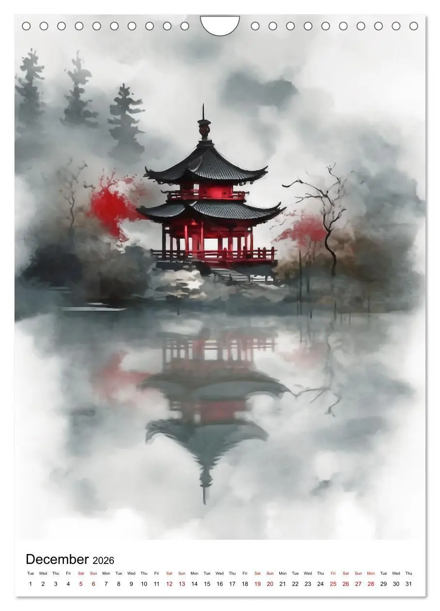 Bild: 9783516535303 | Zen Serenity (Wall Calendar 2026 DIN A4 portrait), CALVENDO 12...