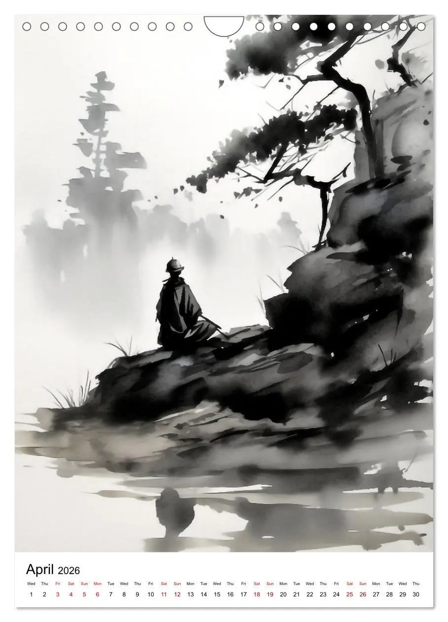 Bild: 9783516535303 | Zen Serenity (Wall Calendar 2026 DIN A4 portrait), CALVENDO 12...