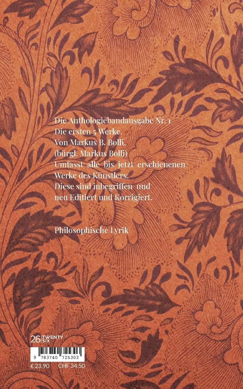 Rückseite: 9783740725303 | Baba Poem I-V | Anthologie I | Markus B. Bolli | Taschenbuch | 336 S.
