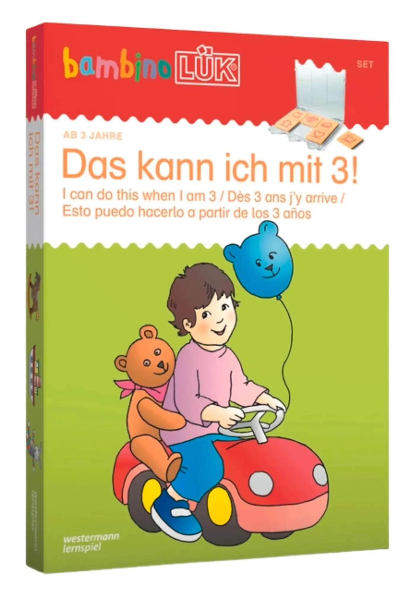 Cover: 9783837775303 | bambinoLÜK-Set. Das kann ich mit 3! | Irmtraud Guhe | bambino LÜK-Sets