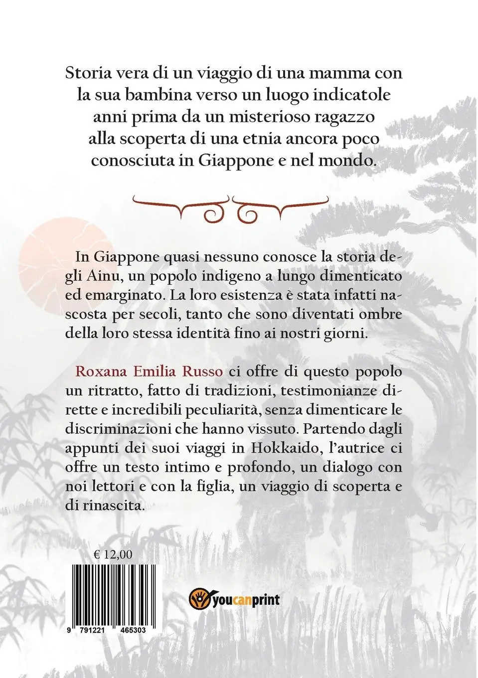 Rückseite: 9791221465303 | Ainu. Le ombre nascoste | Roxana Emilia Russo | Taschenbuch | 2023