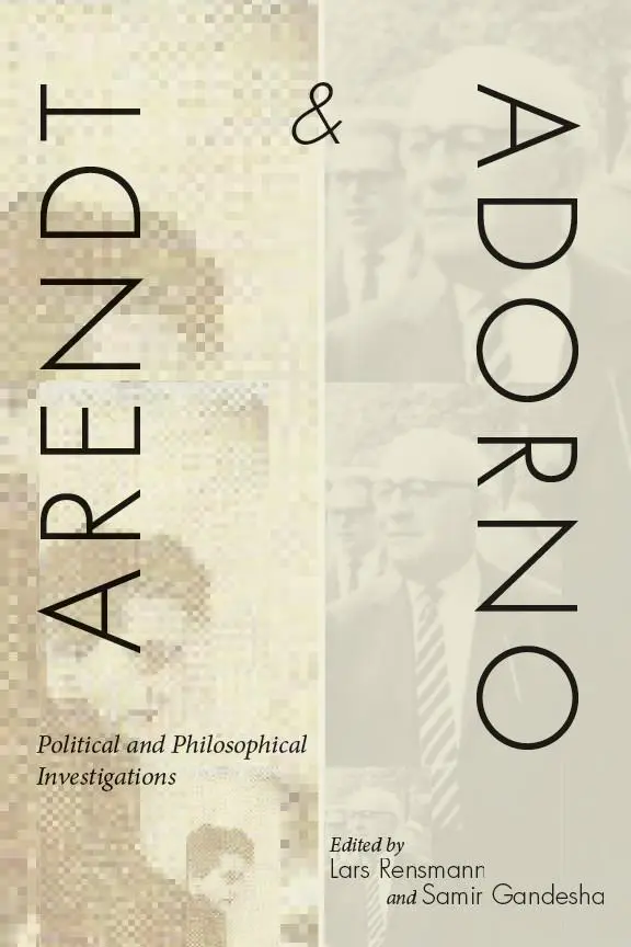 Cover: 9780804775403 | Arendt and Adorno | Political and Philosophical Investigations | Buch