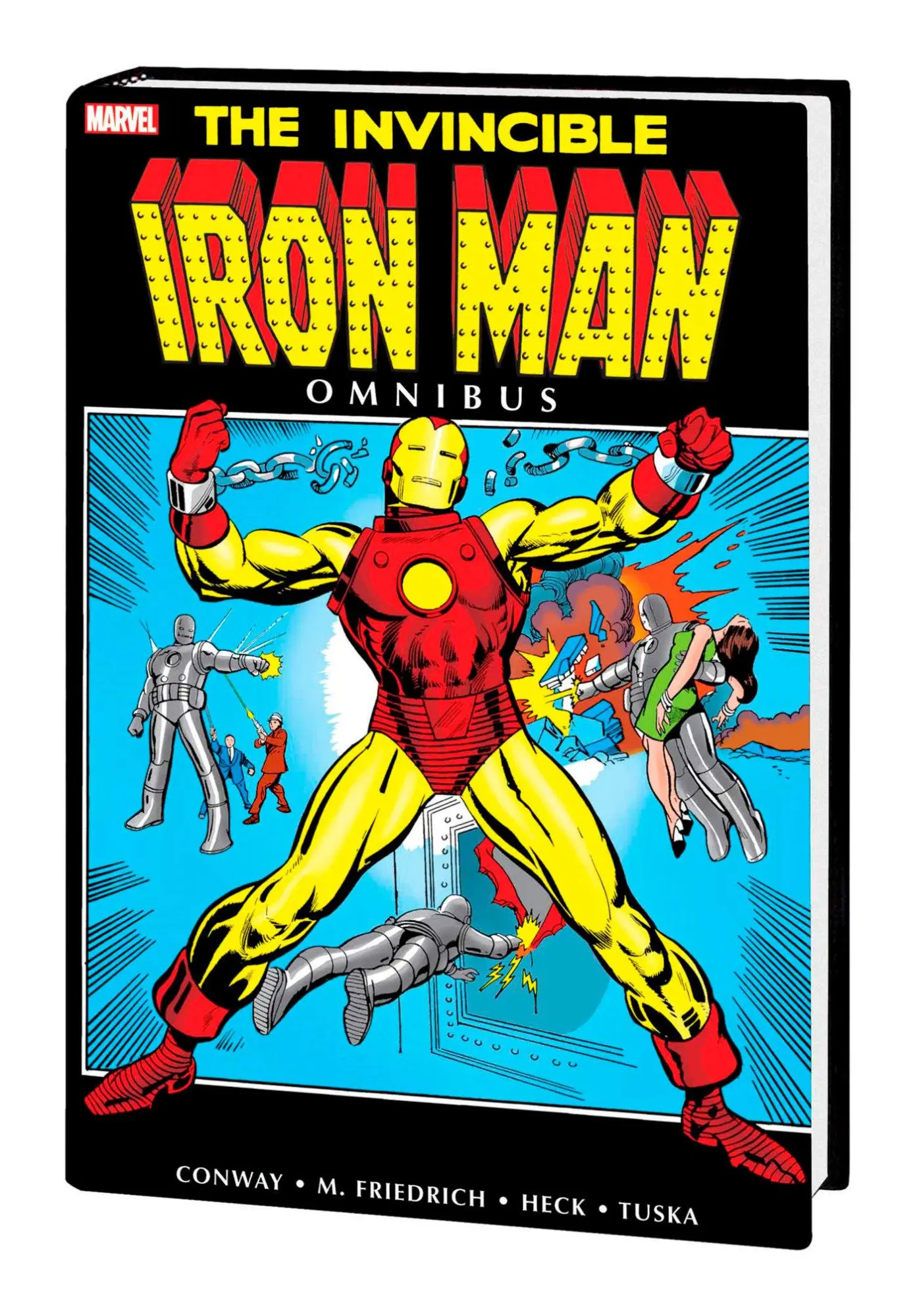 Cover: 9781302955403 | The Invincible Iron Man Omnibus Vol. 3 Gil Kane Origin Cover | Conway