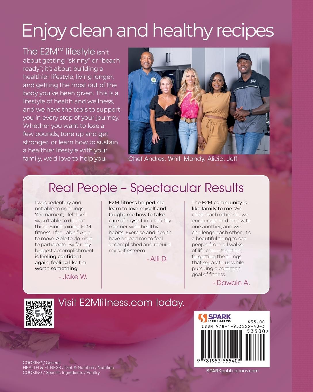 Rückseite: 9781953555403 | Eager 2 Cook | Healthy Recipes for Healthy Living: Beef &amp; Poultry