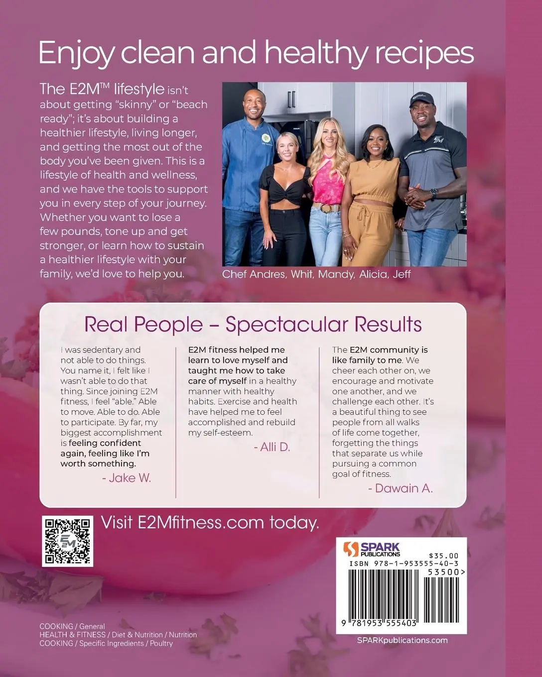 Rückseite: 9781953555403 | Eager 2 Cook | Healthy Recipes for Healthy Living: Beef &amp; Poultry