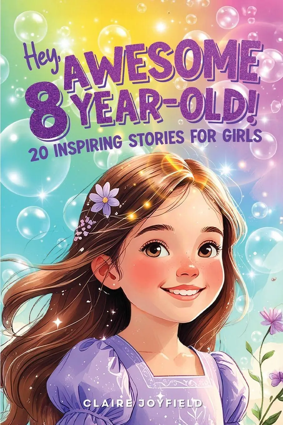 Cover: 9781957515403 | Hey Awesome 8-Year-Old! 20 Inspiring Stories for Girls | Joyfield