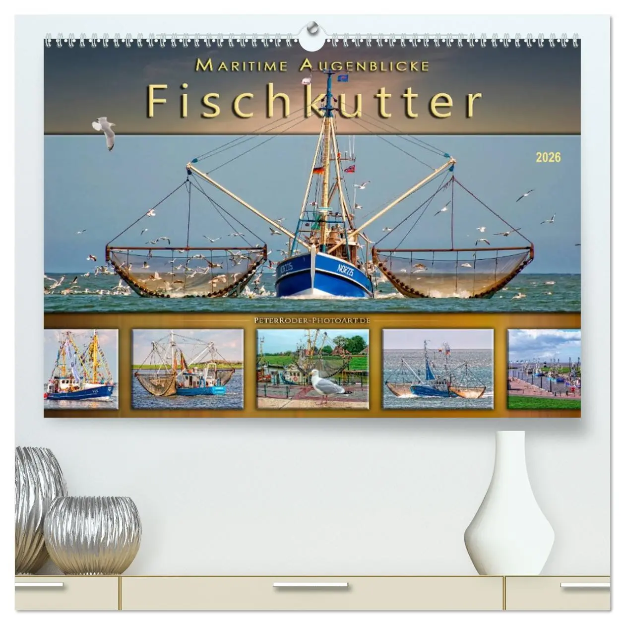 Cover: 9783457745403 | Maritime Augenblicke - Fischkutter (hochwertiger Premium...
